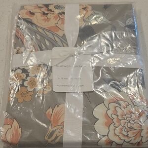Pottery Barn Bloom Floral Shower Curtain